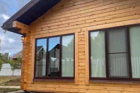 Экодом с русской баней на дровах