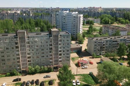 прекрасная квартира  с потрисаюшим видом из окна