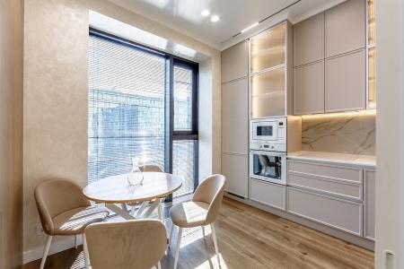 Апартаменты Flat Inn Level Причальный с панорамным видом на Москва-Сити