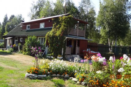 Уютный дом с камином и баней вместимость до 8 человек в деревне Кобона Кировского р-на Лен. обл.