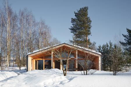 Скандинавский коттедж рядом с д. Светлое