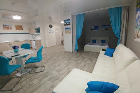 Квартира-студия с дизайнерским ремонтом