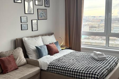 Квартира-студия, 22 м², 2 кровати