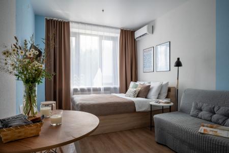 Атмосферная студия Queenstay Кантри рядом с метро Пятницкое шоссе