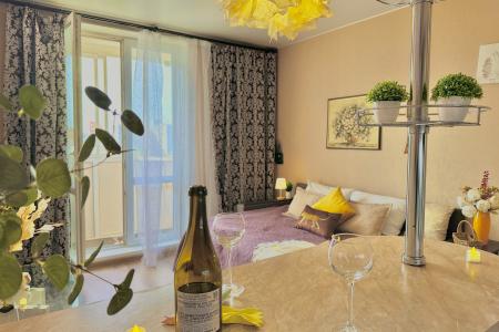 Двухместная квартира-студия возле ЖД-станции