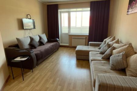 Просторная двухкомнатная  квартира для большой семьи