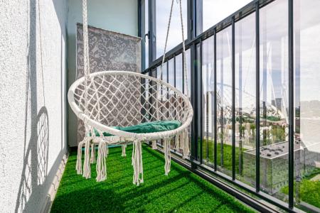 Сosmos Apart Евро-трешка в центре города с потрясающим видом