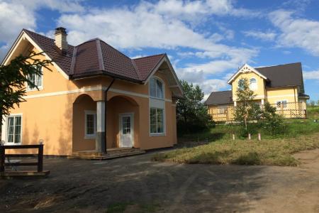Агалатово, коттедж с камином