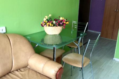 Просторная квартира, много спальных мест. Рядом река Волга.