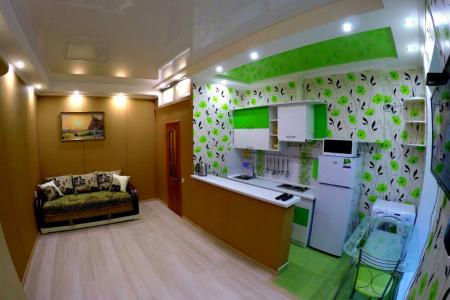 Студия 25 кв.м на 1 этаже 1-этажного блочного дома