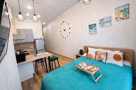 Просторная студия рядом с Термами