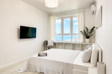 Квартира-белоснежка с видом на море