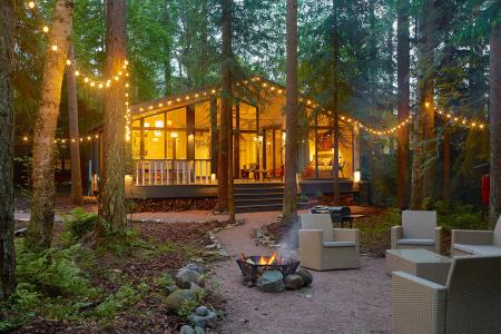 Очаровательный дом в стиле Барнхаус у Финского залива