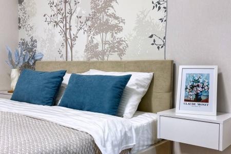 Aтмoсфeрная eвродвушка у озеpа для 4-x гостeй