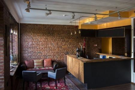 Капсула в четырехместном номере. Центр Васильевского острова