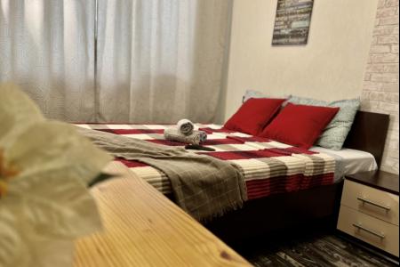 Уютная квартира студия в 5 мин ходьбы от станции метро "Студенческая"