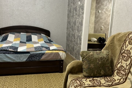 Двухтомная квартира возле парка Победы