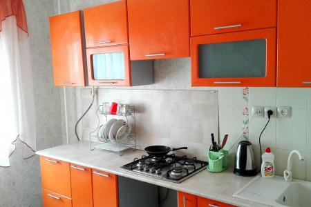 Квартира с евро-ремонтом и уютной домашней обстановкой.