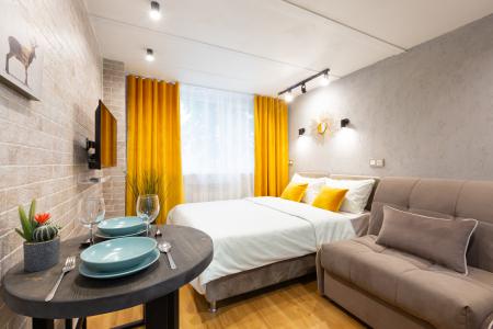 Студия в живописном месте.