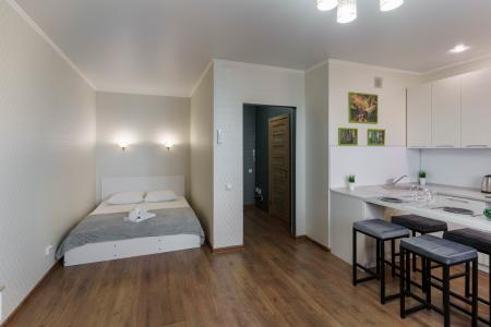 Однокомнатная квартира-студия в новом жилом комплексе Кристалл