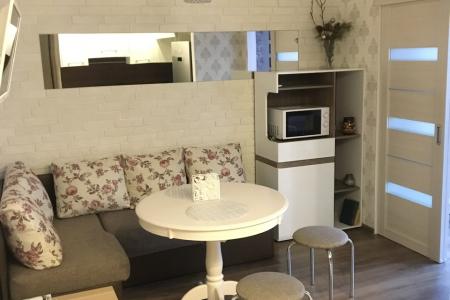 Калининград-центр. Уютная студия с отдельной спальней.