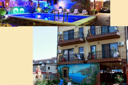 Гостевой дом находиться на первой береговой линии от моря 250 метров!