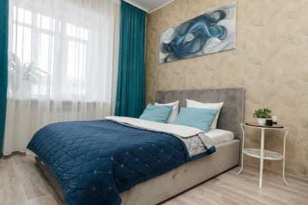 1-к. квартира, 52 м², 3 кровати