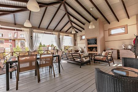 Элитный коттедж в Тимошкино от собственника, с бассейном, банкетным залом. До 50 человек