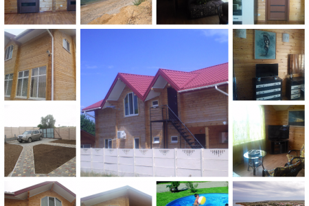 Большой новый дом у моря