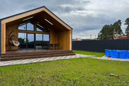 Барнхаус Na_Holme RentPlaza с баней и бассейном