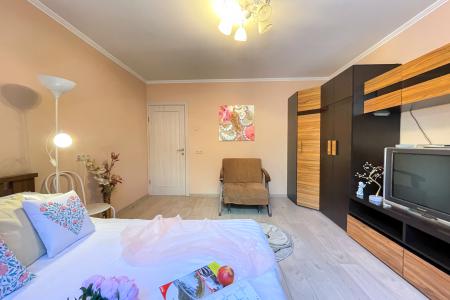 Евро квартира с большой кухней и новой мебелью в Новокосино