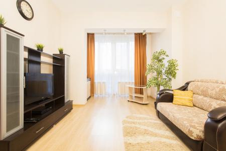 Квартира с большой угловой ванной!