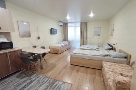 Квартира-студия, 40 м², 4 кровати