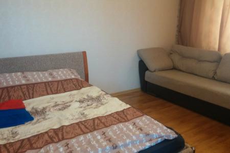 Однокомнатная евроквартира в новом доме с панорамным видом на Неву и город.