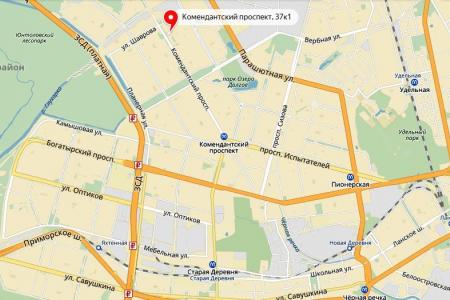 Квартира у м. Комендантский проспект, собственник