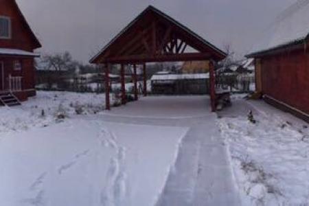 Загородный деревянный коттедж и русская баня