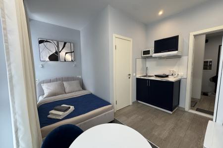 Уютная студия посуточно у метро Водный стадион — светлая, современная, в новом ЖК