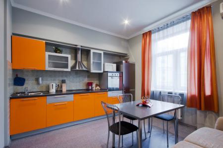 1-комнатные апартаменты с панорамным видом из окна в новом элитном доме