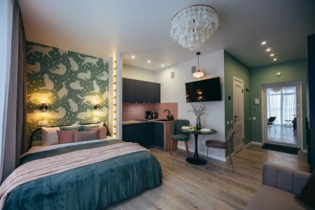 Апартаменты Kenig Holidays дизайнерская студия у Верхнего Озера