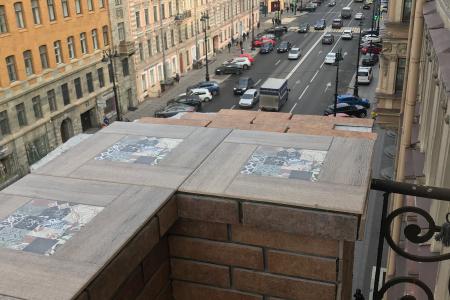 Балкон на невский проспект