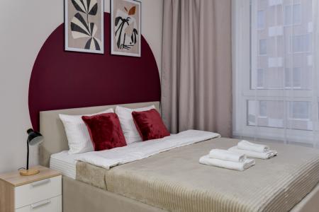 Квартира-студия, 28 м², 2 кровати