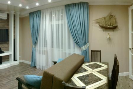 От собственника евро 1-комн. с видом на море, 5 мин.пляж Омега