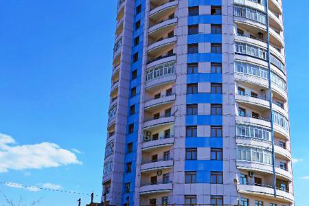 двухкомнатная в элитной высотке "Солнечная башня"