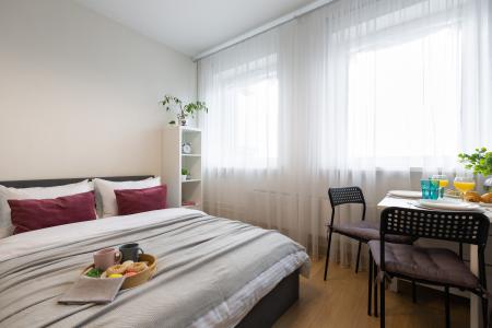 Уютная студия в престижном ЖК.28 м², 1 кровать