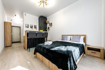 ApartMe 2-местная студия с панорамным балконом