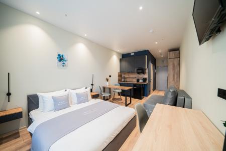 Студия с евроремонтом у метро "Ладожская"