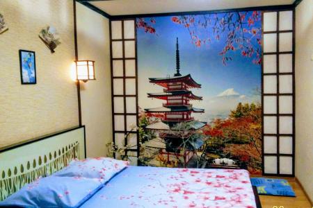 Квартира на сутки в Тольятти в японском стиле, wi fi, отчетные док-ты, дизайн-проект.