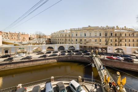 2-ух комнатная квартира. Люкс. Вид на канал. метро Невский проспект - 3 мин