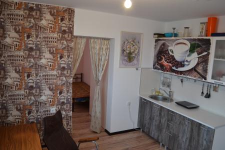 Однокомнатная квартира на высоком берегу