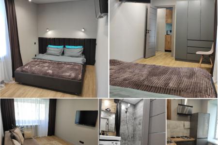 Стильная уютная раздельная двухкомнатная квартира в центре